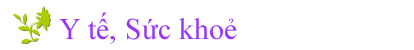 Y tế, Sức khoẻ